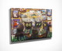 Wallity DC379 Lienzo Decorativo Multicolor 30 x 40 cm
